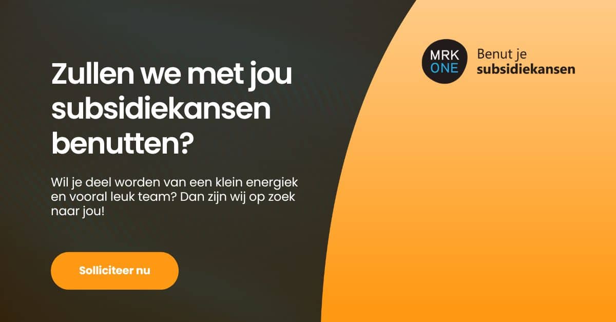Junior Subsidieadviseur Technische Innovaties
