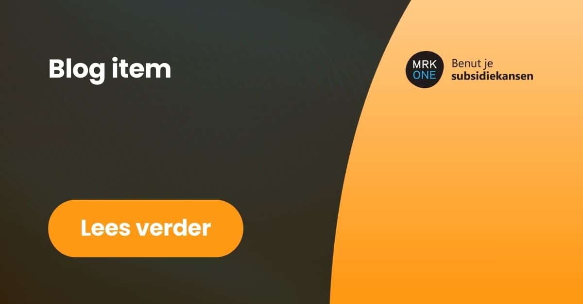 Verduurzaam, innoveer en blijf een aantrekkelijke werkgever